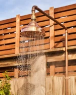 Handcrafted Solid Copper Shower Head – Outdoor & Indoor Use - Image 3