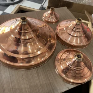 Handcrafted Solid Copper Shower Head – Outdoor & Indoor Use