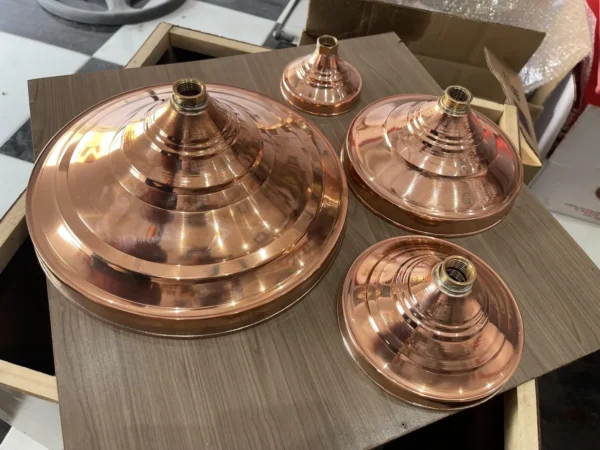 Handcrafted Solid Copper Shower Head – Outdoor & Indoor Use