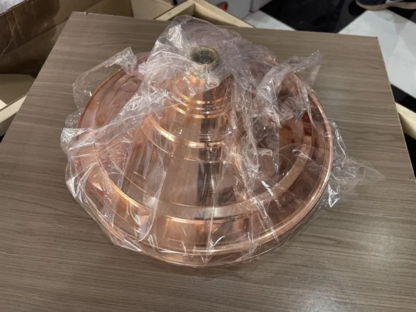 Handcrafted Solid Copper Shower Head – Outdoor & Indoor Use - Image 6