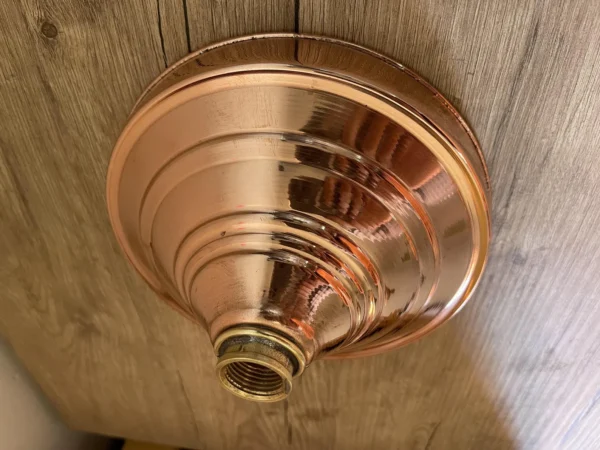 Handcrafted Solid Copper Shower Head – Outdoor & Indoor Use - Image 9