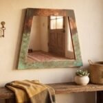 Tapered Trapezoid Wall Mirror